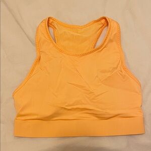 Fabletics Vibrant Orange Sports Bra